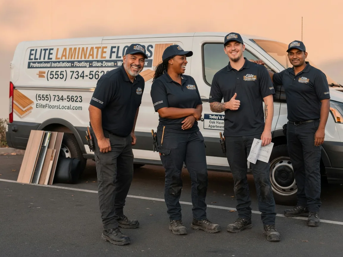 Laminate flooring installation company in Ellinger, TX